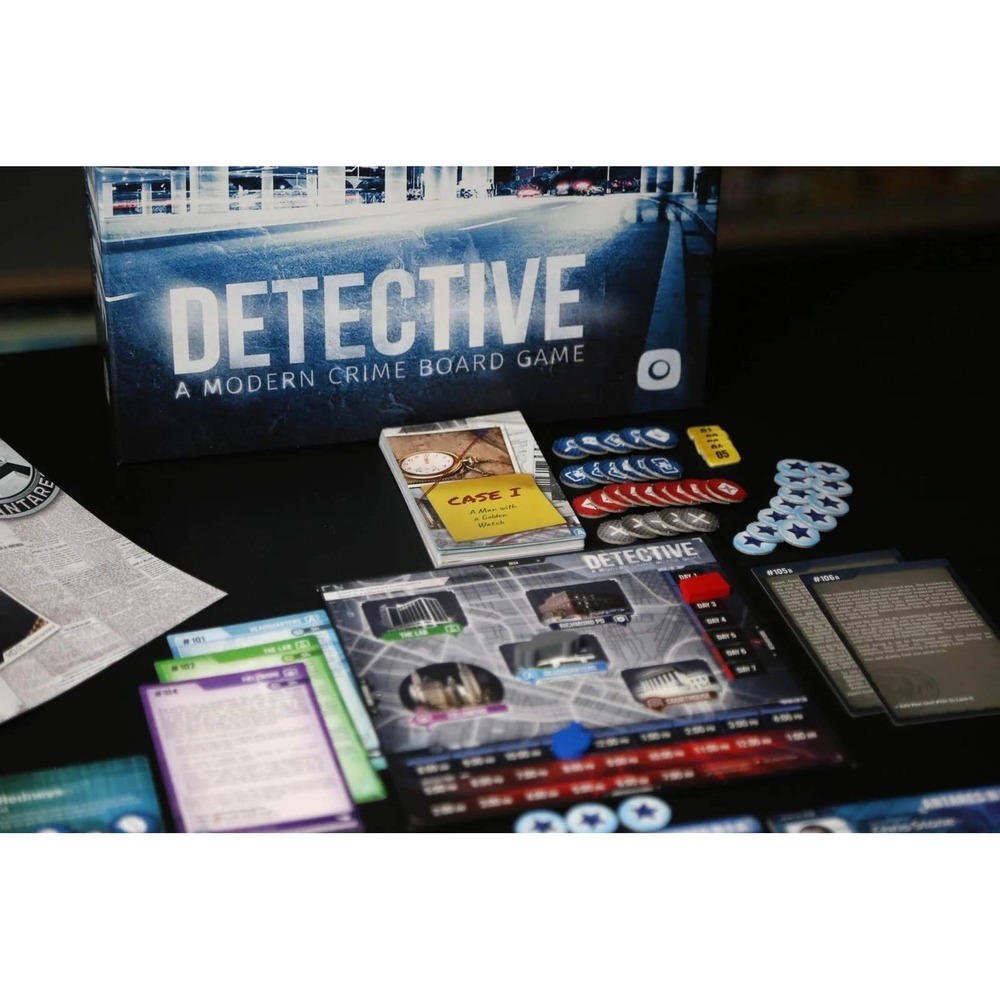 Portal Games Detective A Modern Crime Board Game Strategy Mystery Investigative - Picture 4 of 15